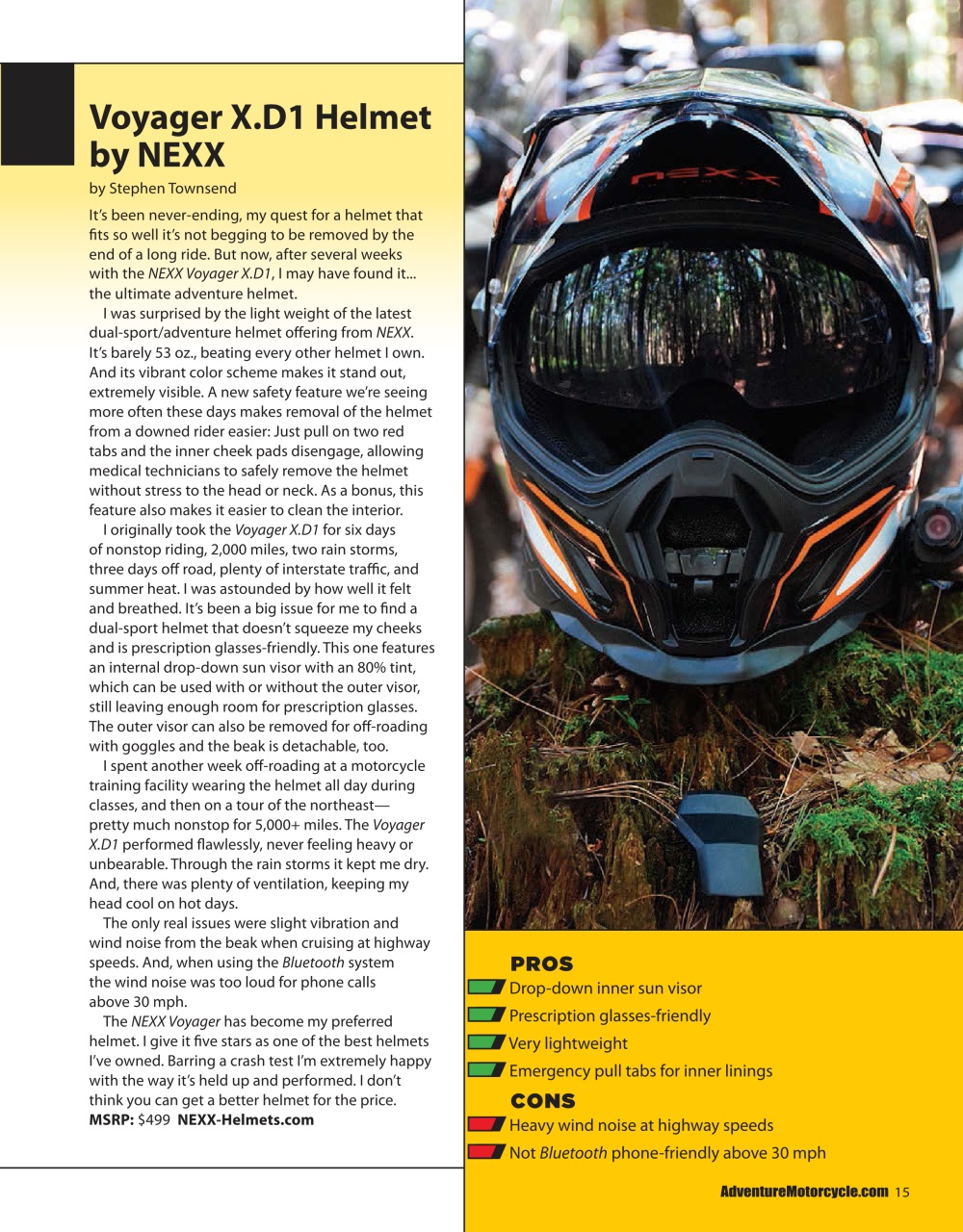 Adventure Motorcycle Preview Pages