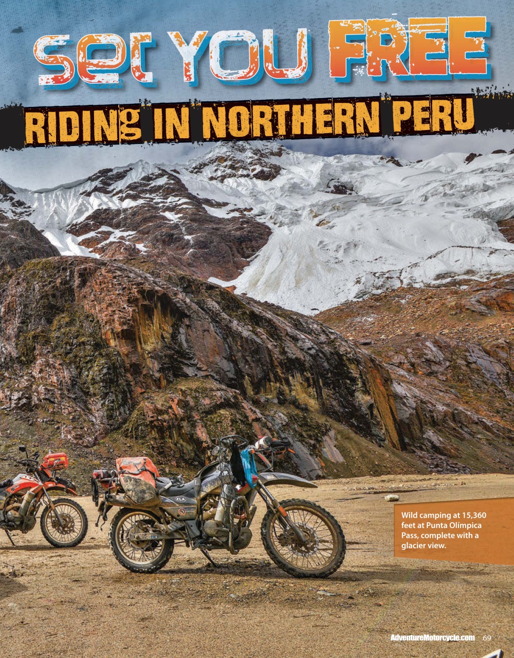 Adventure Motorcycle Preview Pages