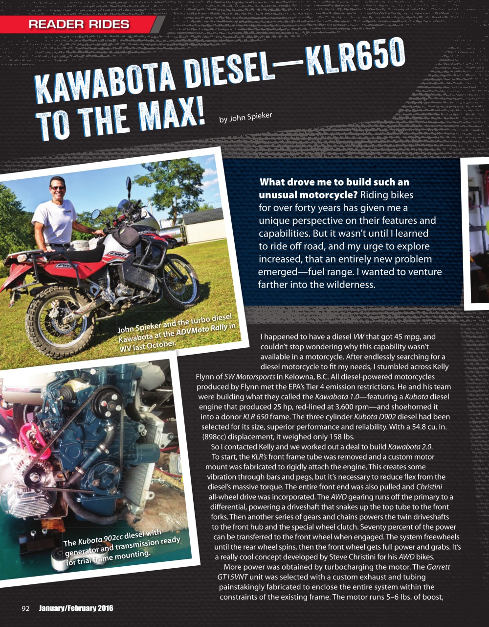 Adventure Motorcycle Preview Pages