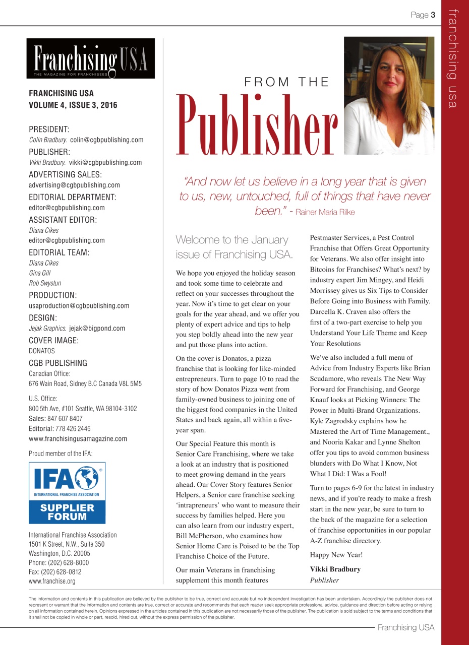 Franchising USA Preview Pages