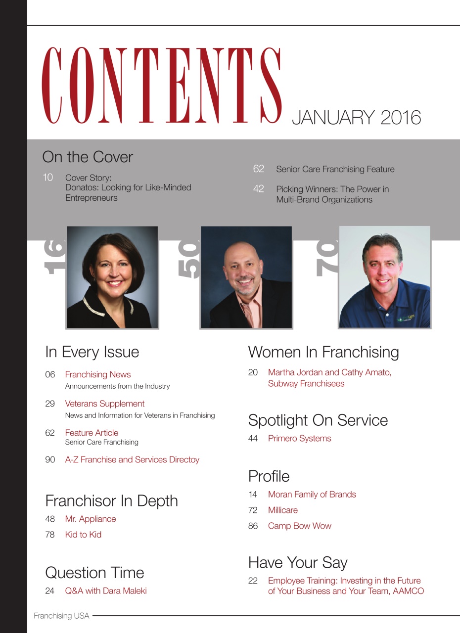 Franchising USA Preview Pages