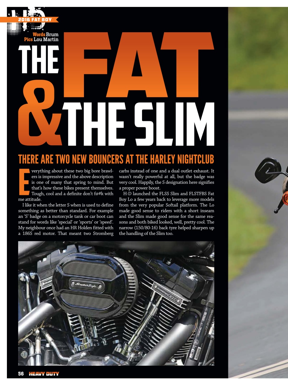 Heavy Duty Preview Pages