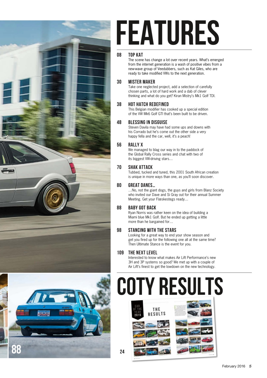 Performance VW Preview Pages