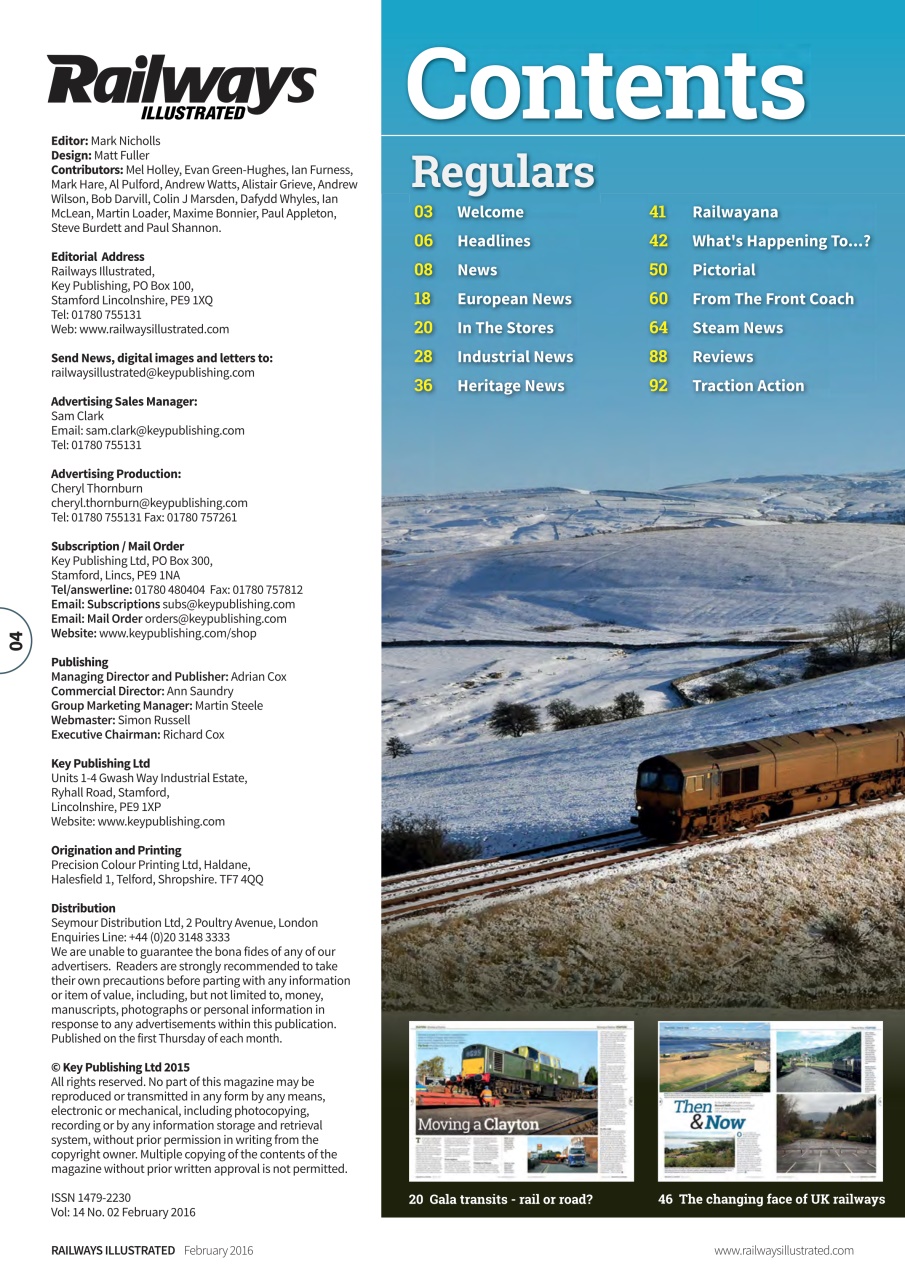 Railways Illustrated Preview Pages