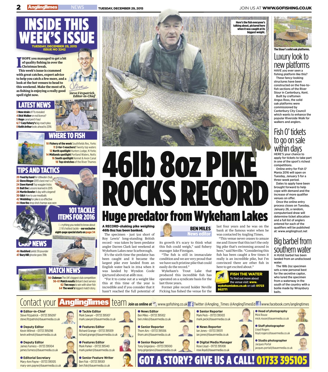 Angling Times Preview Pages
