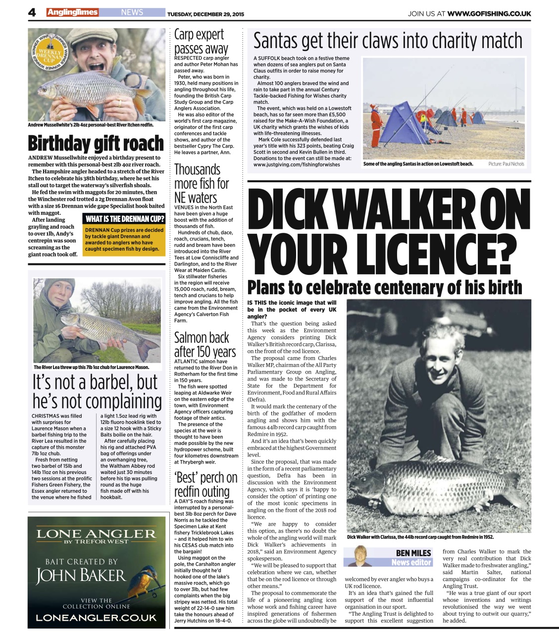 Angling Times Preview Pages