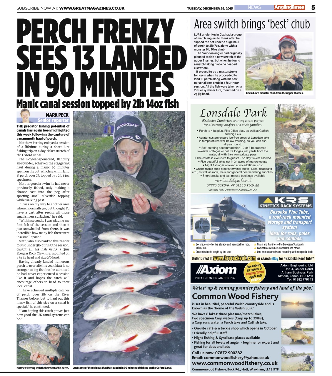 Angling Times Preview Pages