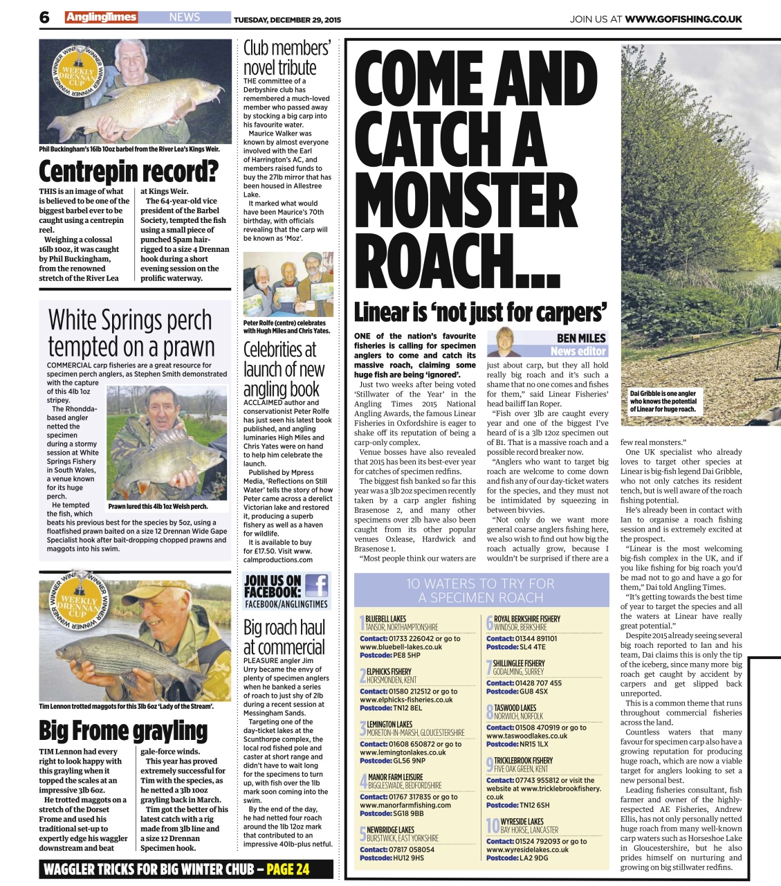 Angling Times Preview Pages