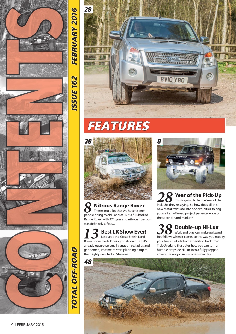 Overlander 4X4 Preview Pages