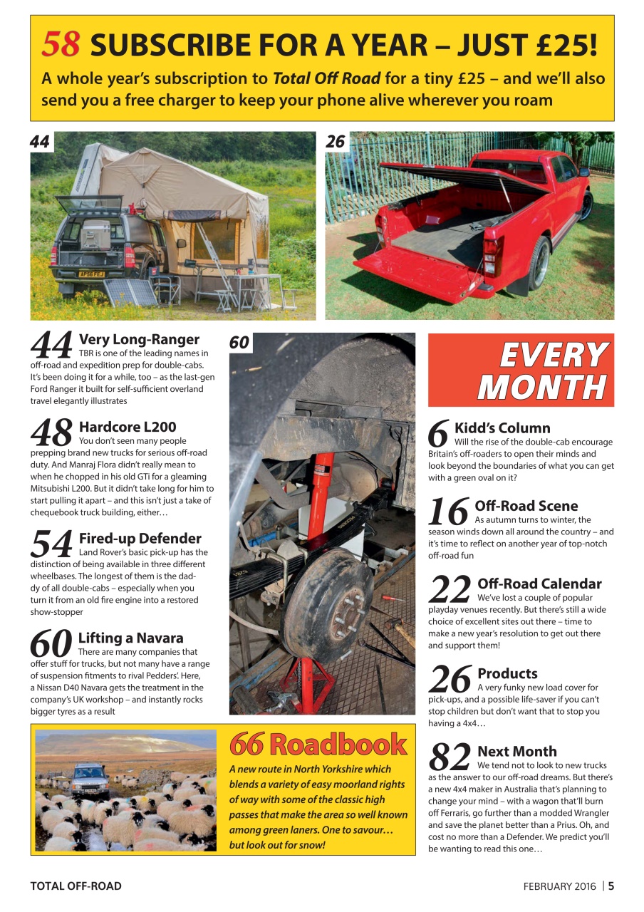 Overlander 4X4 Preview Pages