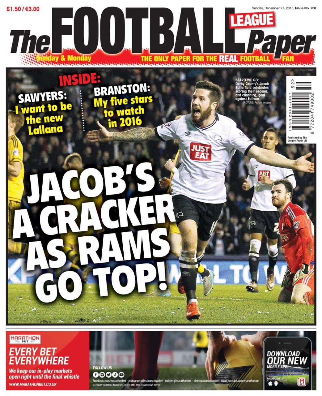 The Football League Paper Preview Pages