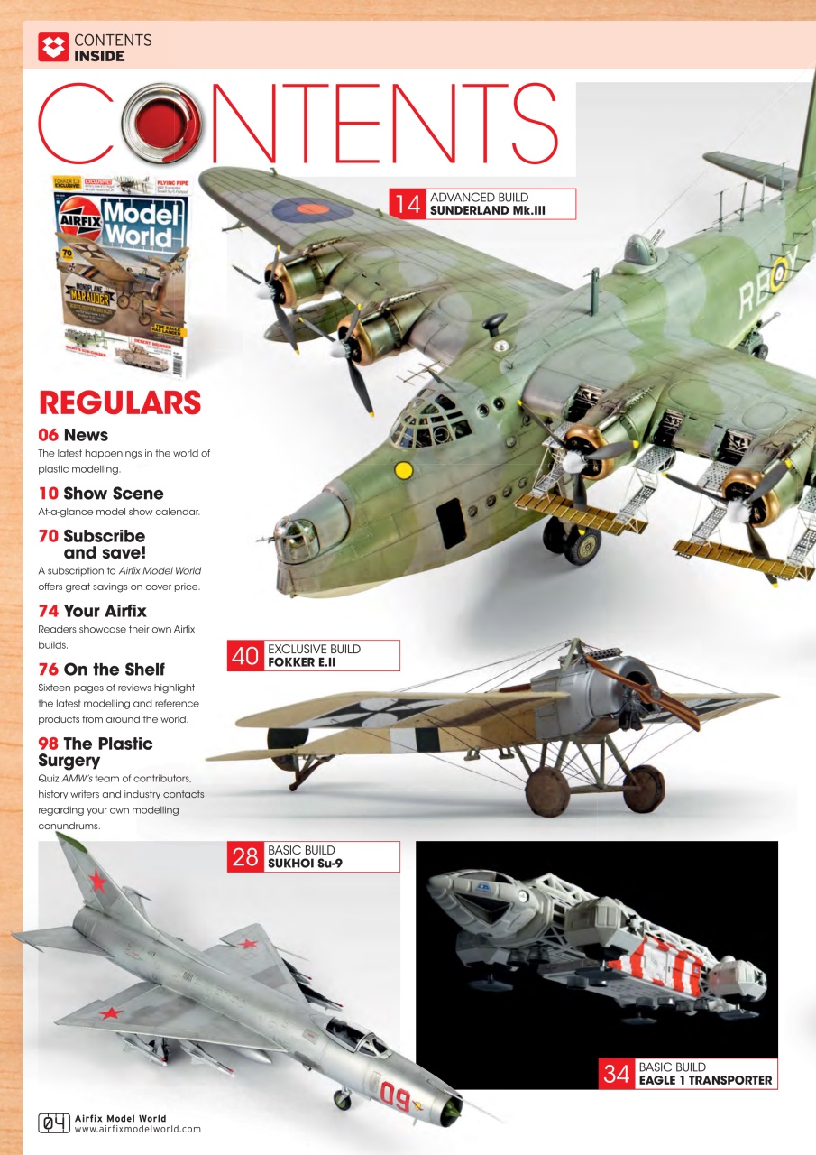 Airfix Model World Preview Pages