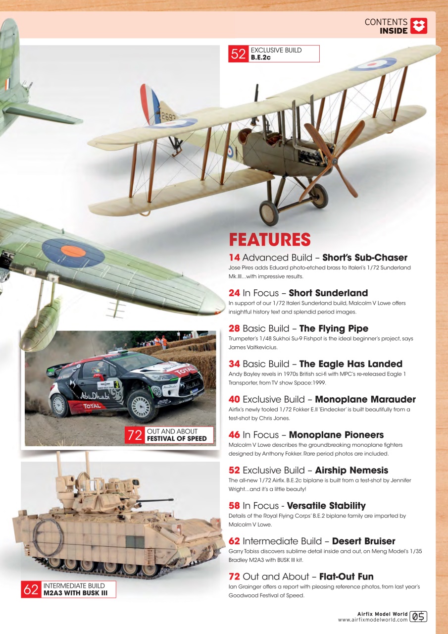 Airfix Model World Preview Pages