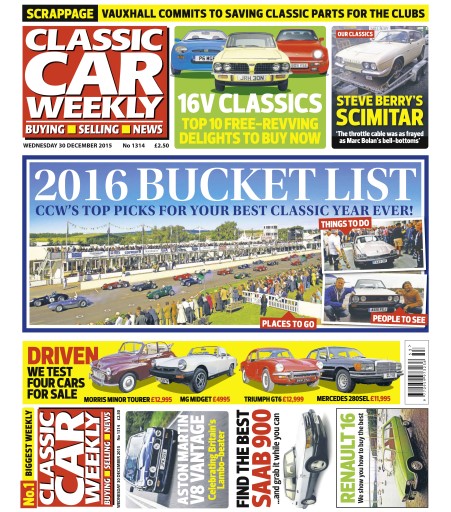 Classic Car Weekly issue 