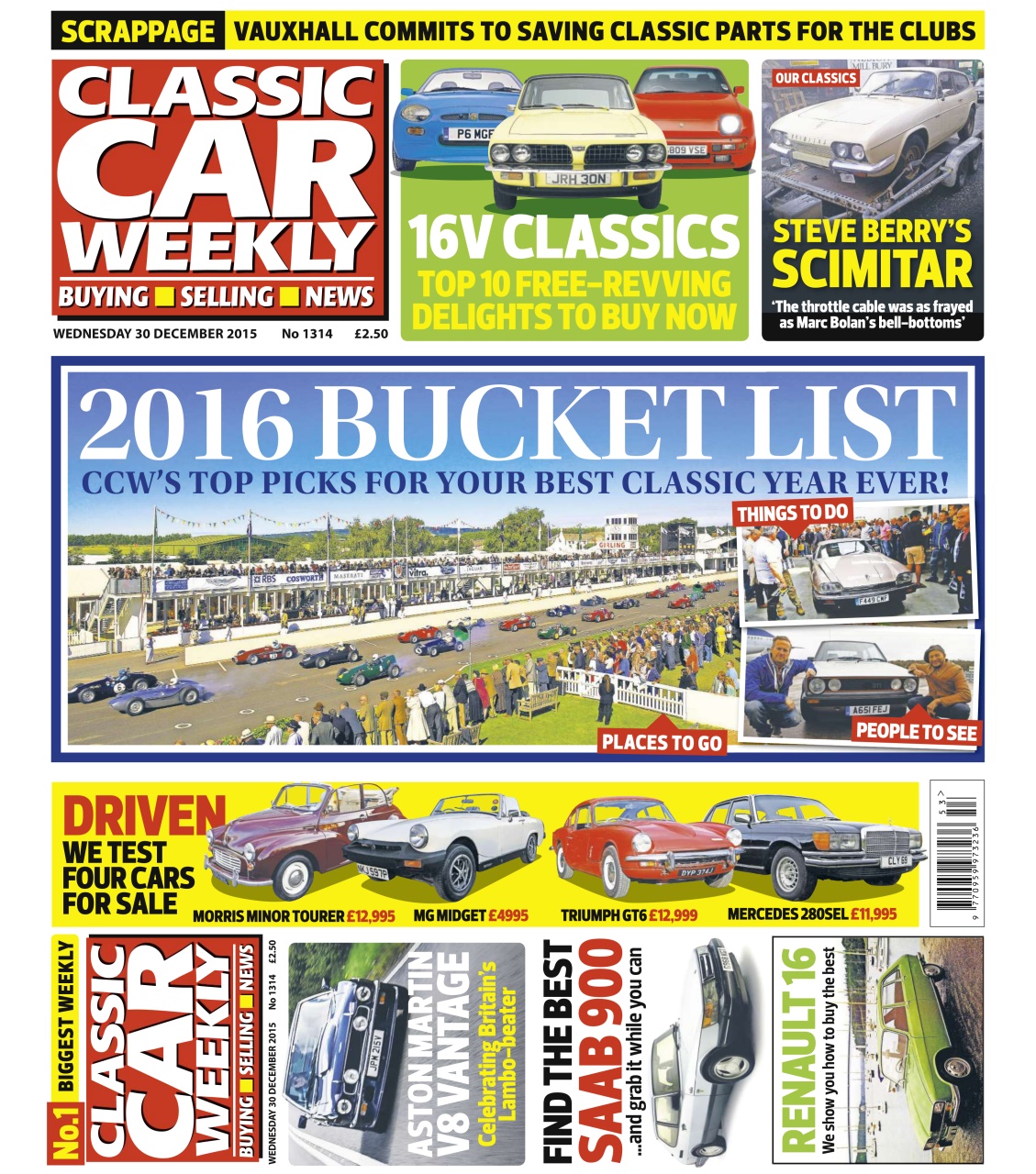 Classic Car Weekly Preview Pages
