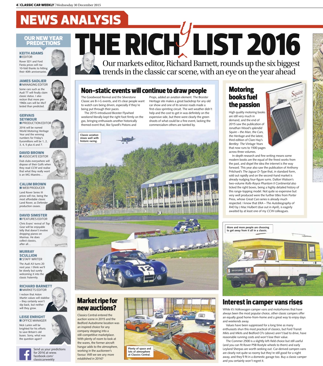 Classic Car Weekly Preview Pages