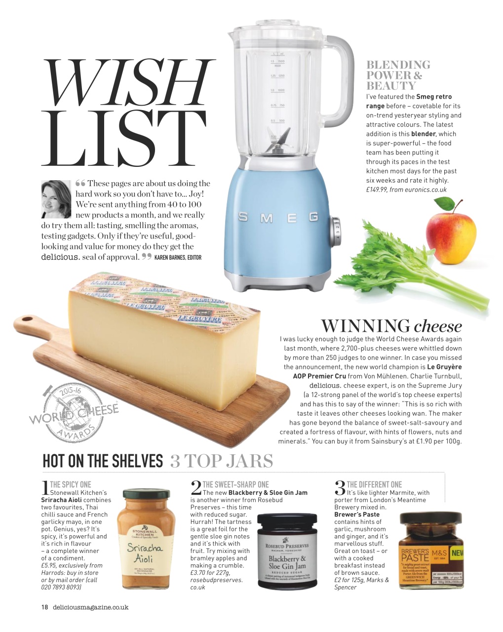 delicious. Magazine Preview Pages