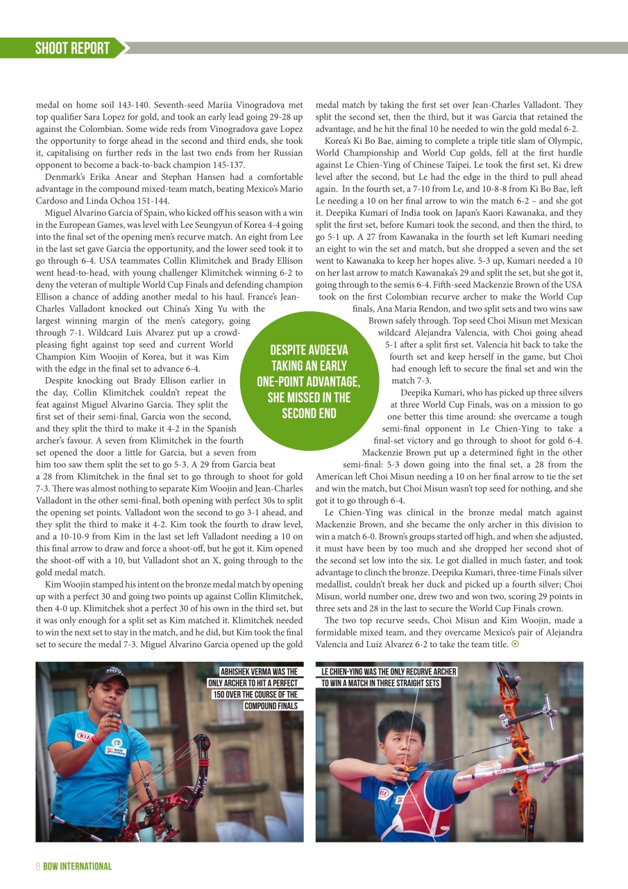 Bow International Preview Pages