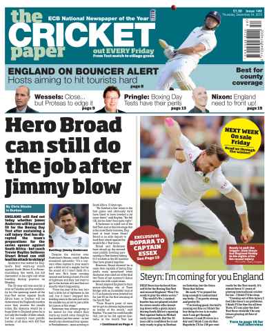The Cricket Paper issue 24th December 2015