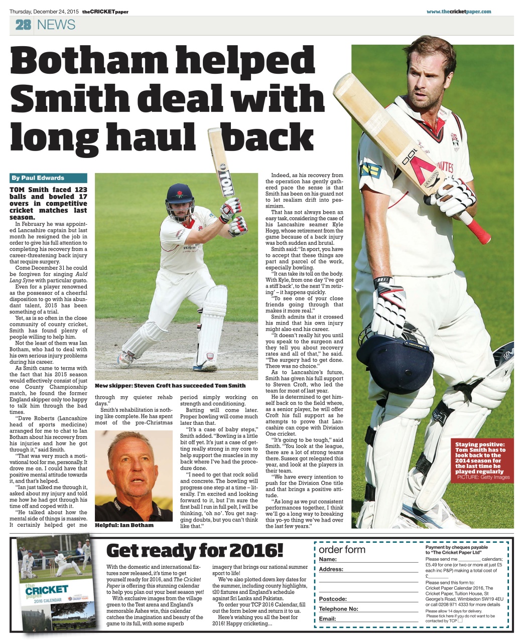 The Cricket Paper Preview Pages