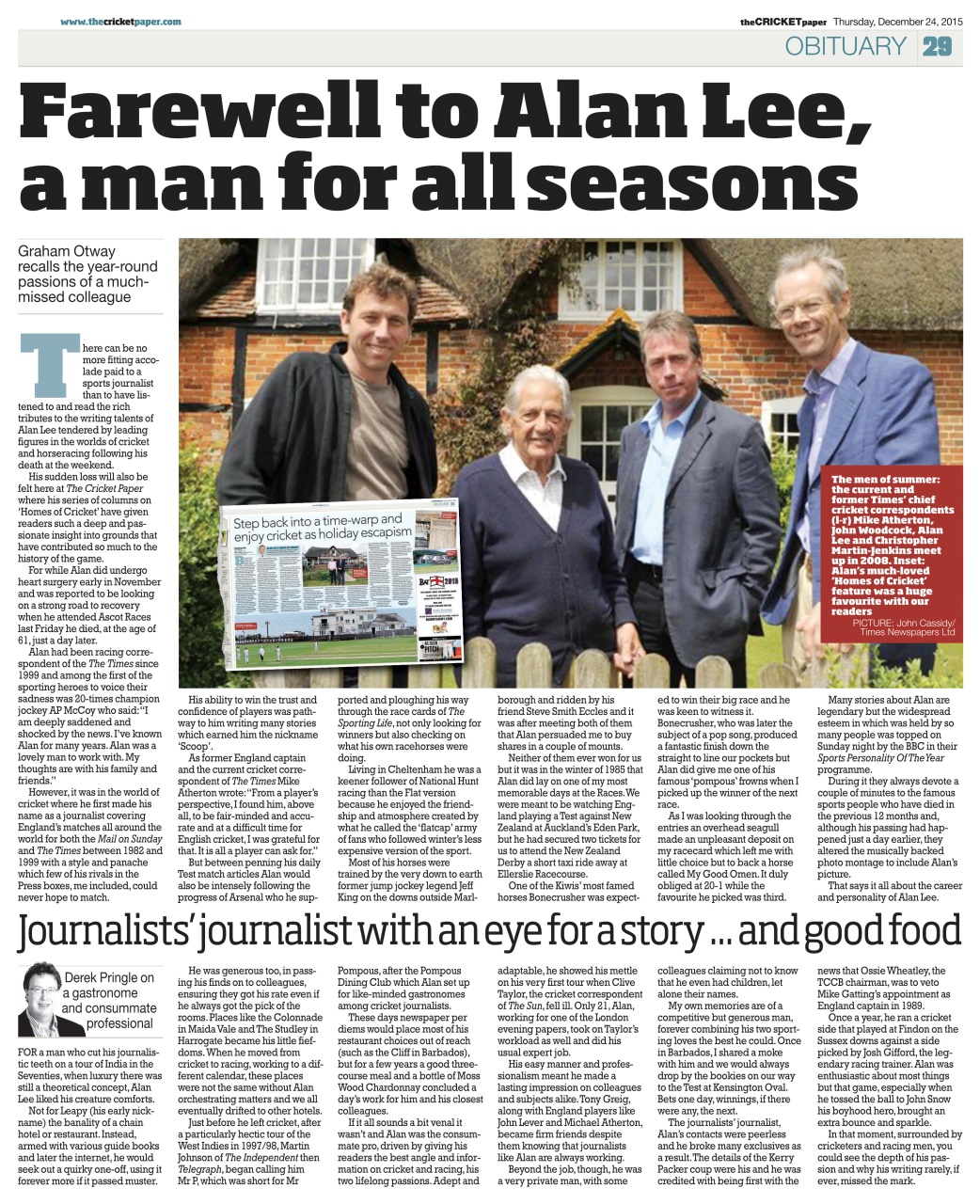The Cricket Paper Preview Pages
