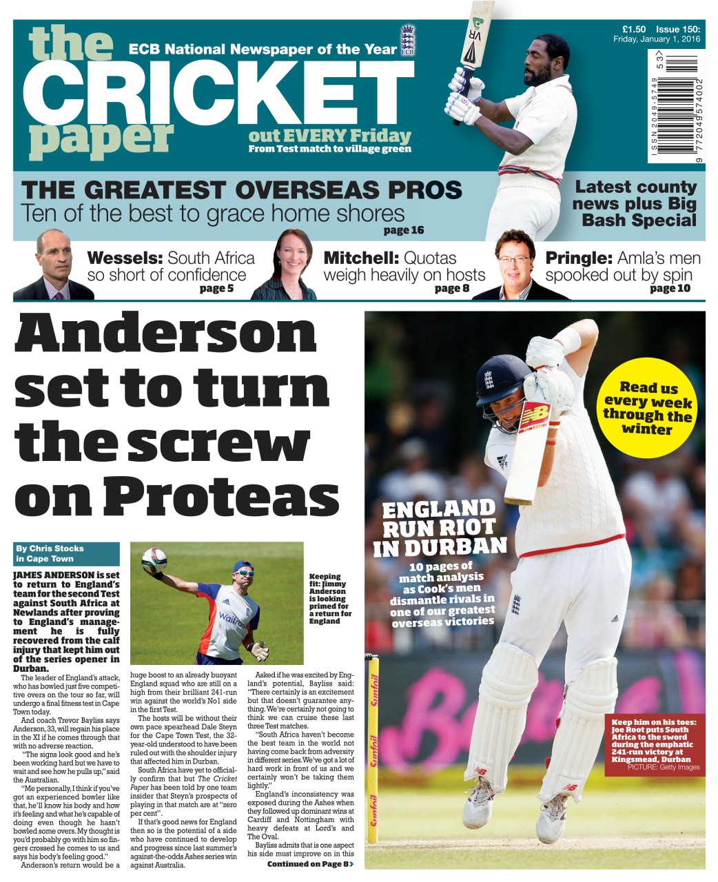 The Cricket Paper Preview Pages