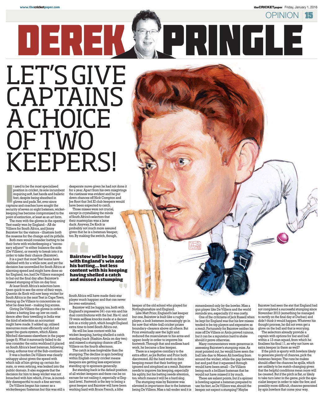 The Cricket Paper Preview Pages