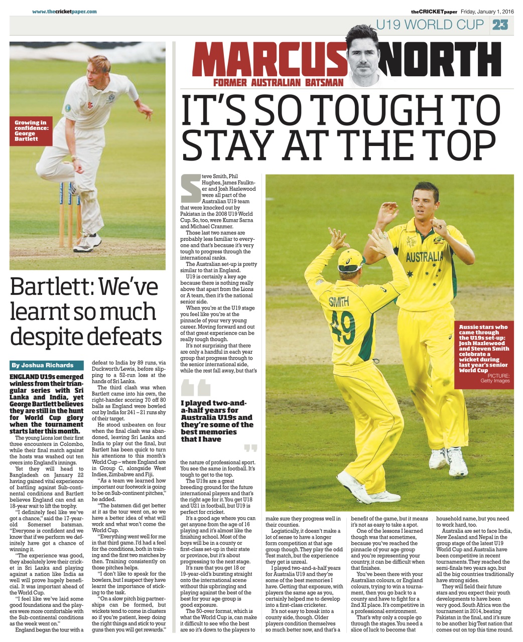 The Cricket Paper Preview Pages