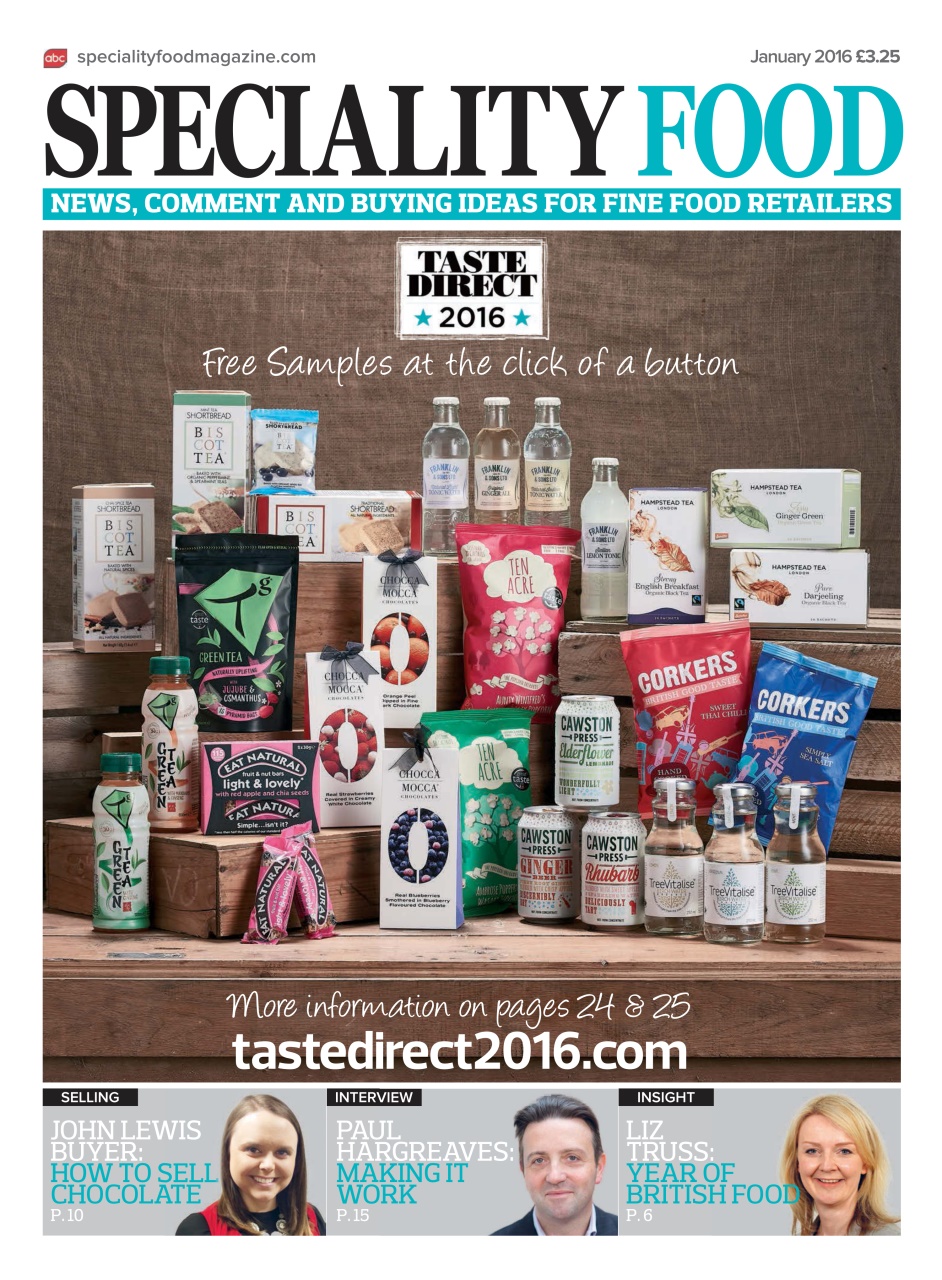Speciality Food Preview Pages