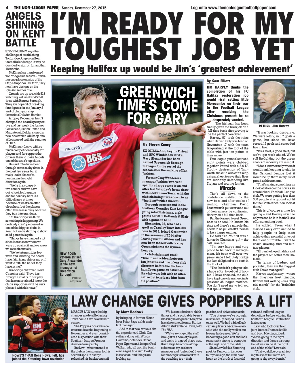 The Non-League Football Paper Preview Pages