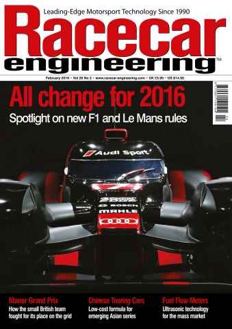 Racecar Engineering issue February 2016