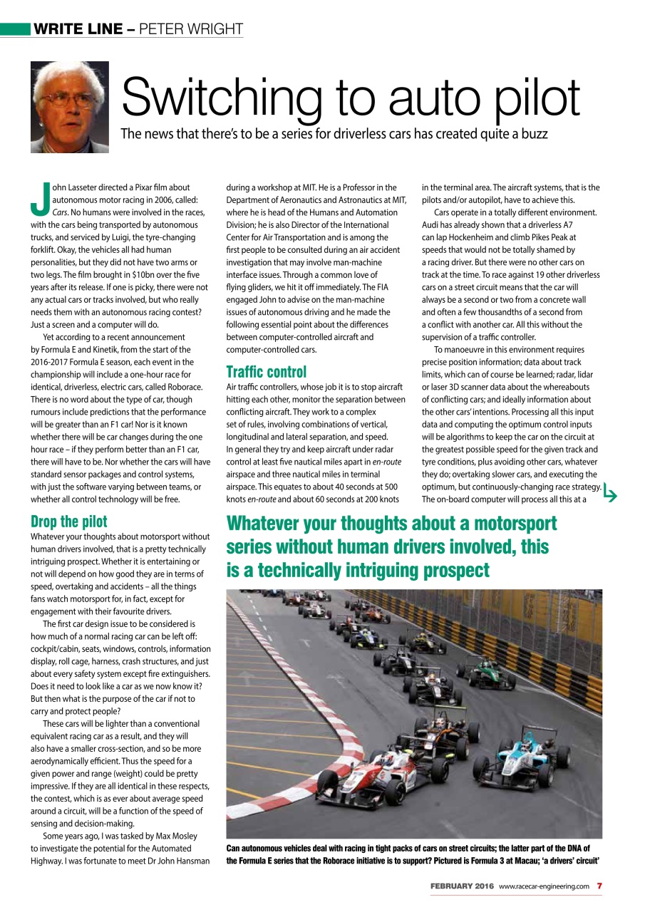 Racecar Engineering Preview Pages