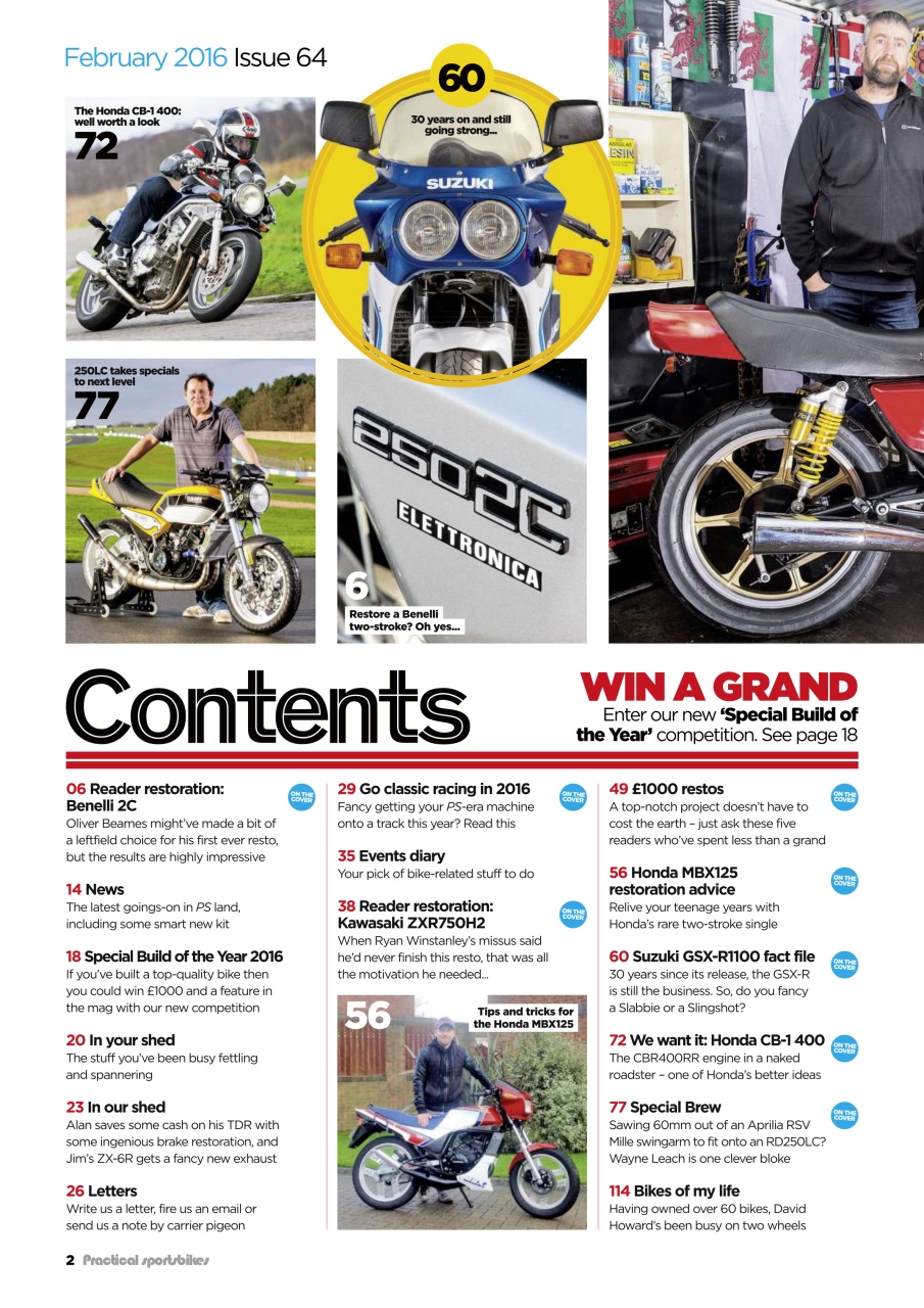 Practical Sportsbikes Preview Pages