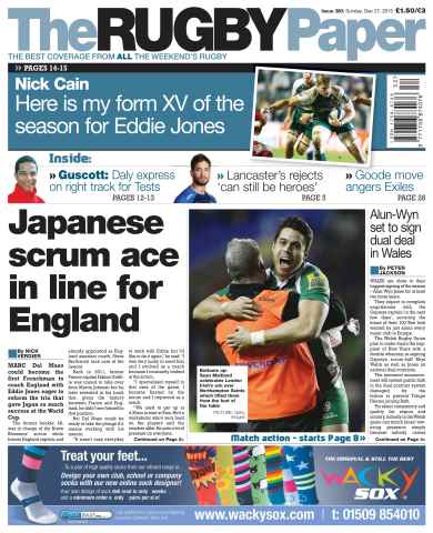 The Rugby Paper issue 27th December 2015