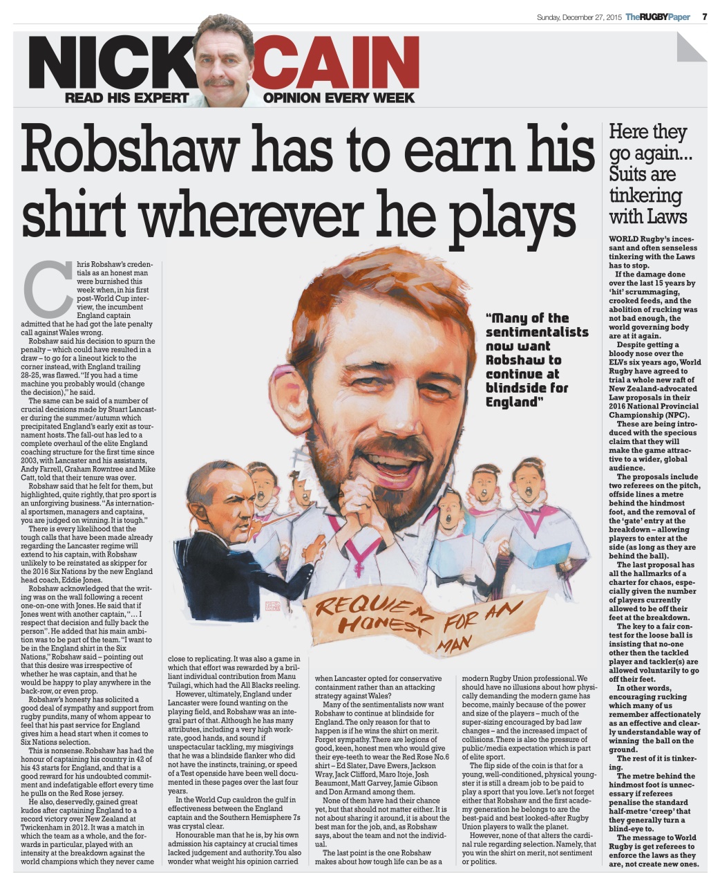 The Rugby Paper Preview Pages