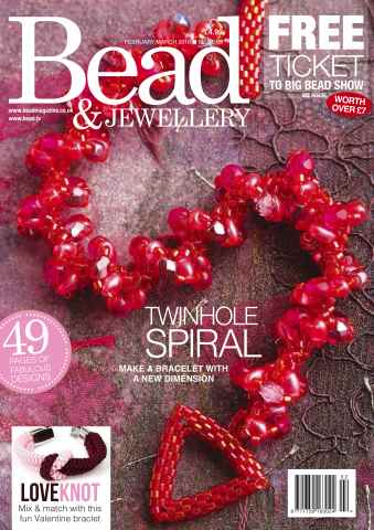 Bead & Jewellery Magazine issue FEB/MARCH 2016
