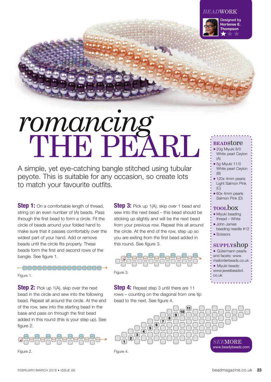 Bead & Jewellery Magazine Preview Pages
