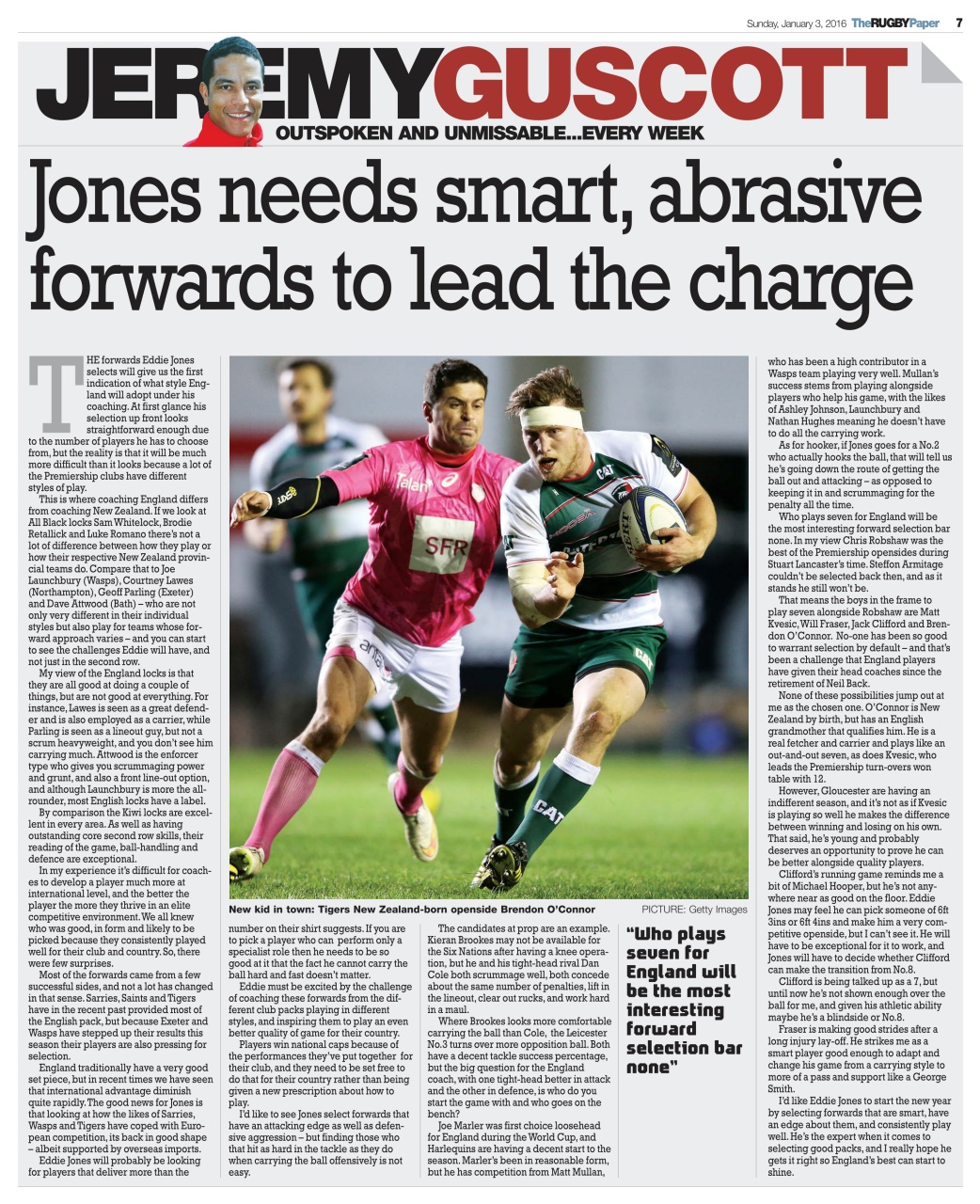 The Rugby Paper Preview Pages
