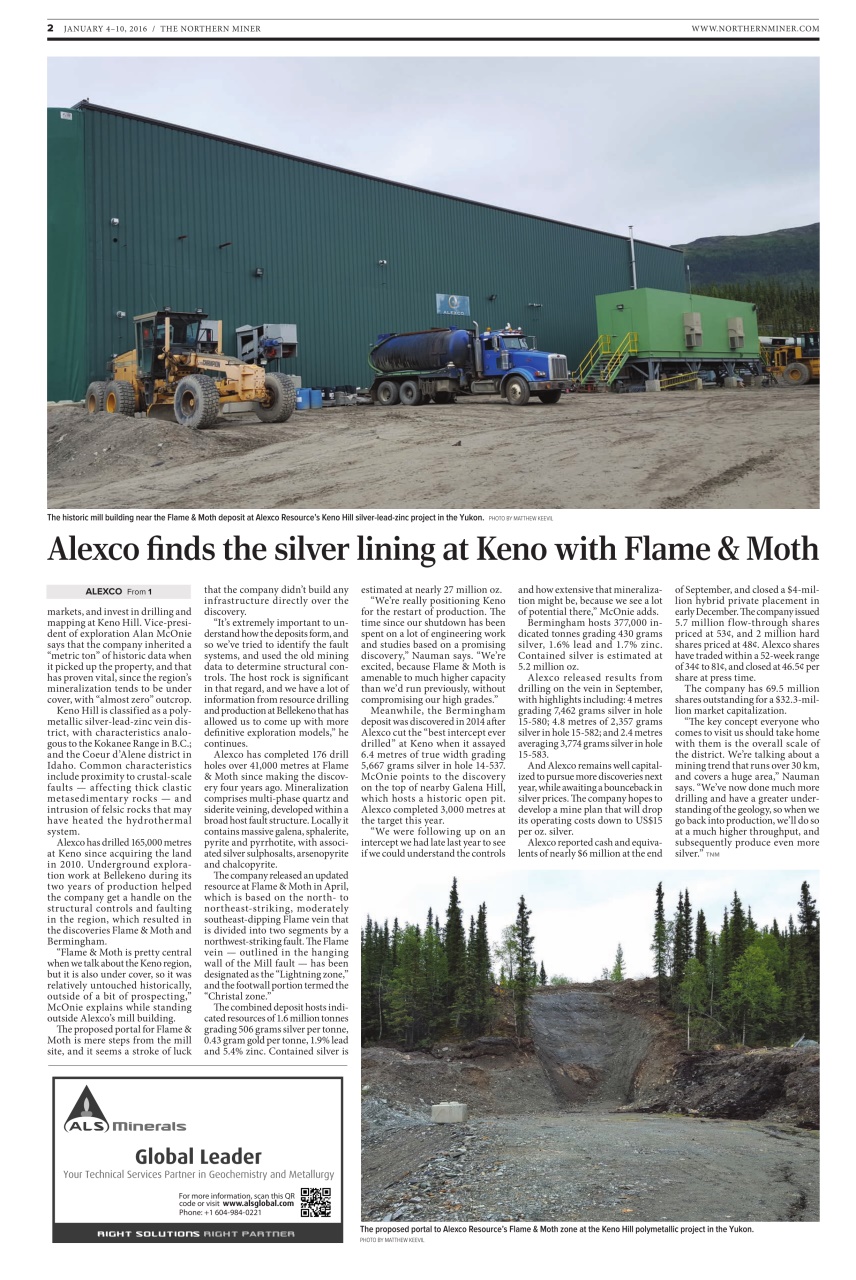 The Northern Miner Preview Pages