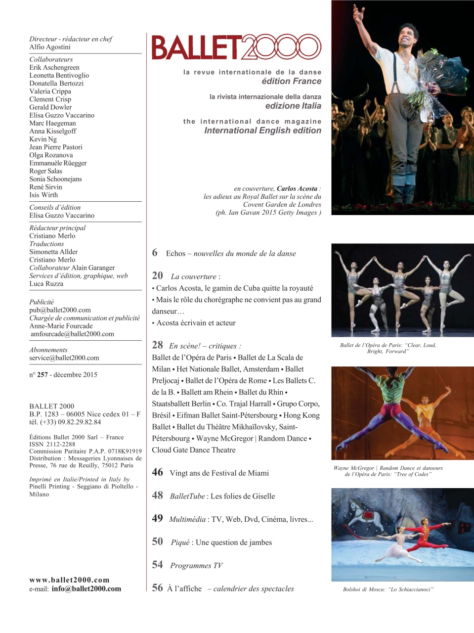BALLET2000 Édition France Preview Pages
