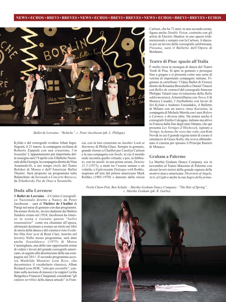 BALLET2000 Edizione Italia Preview Pages
