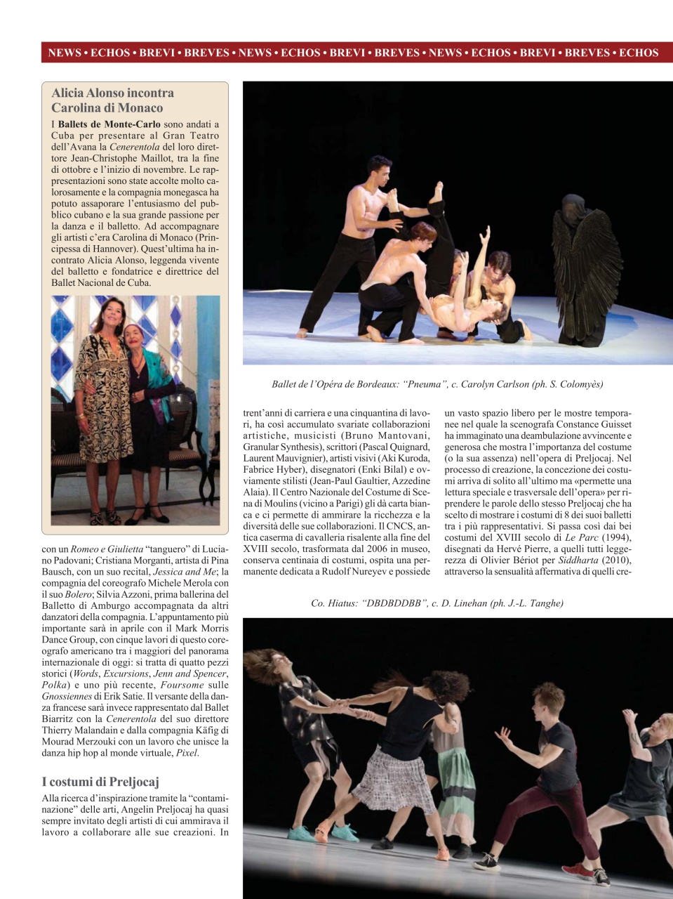 BALLET2000 Edizione Italia Preview Pages