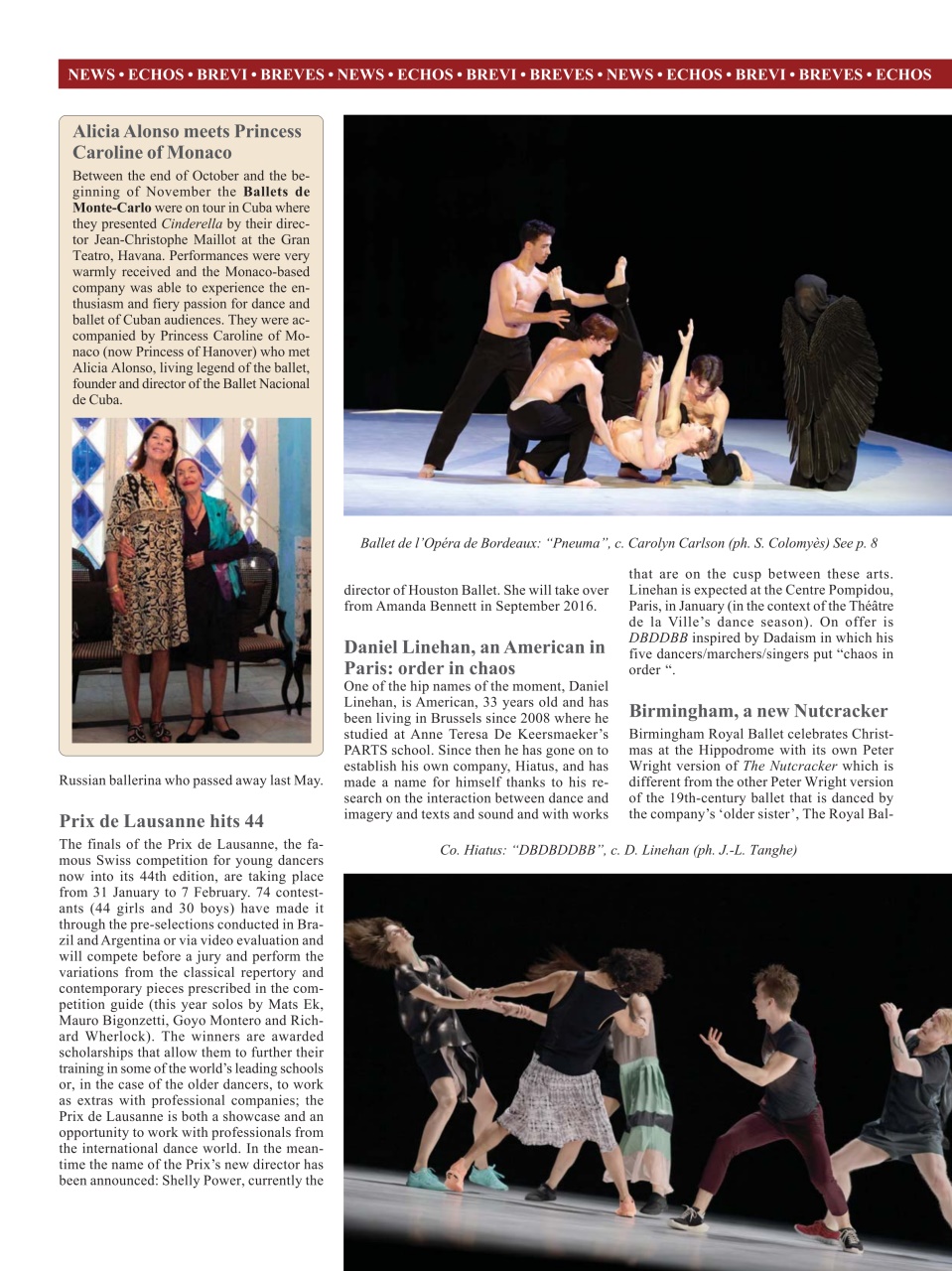 BALLET2000 English Edition Preview Pages