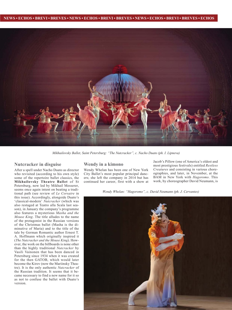 BALLET2000 English Edition Preview Pages