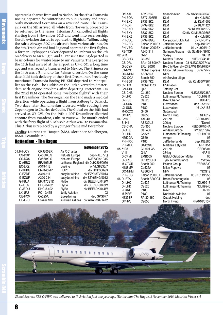 Scramble Magazine Preview Pages