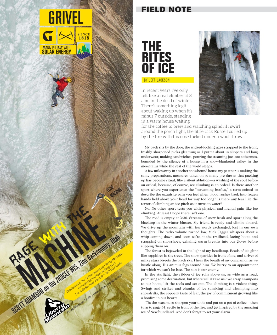 Rock and Ice Preview Pages