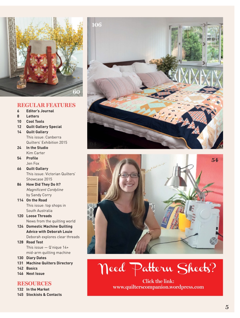 Quilters Companion Preview Pages