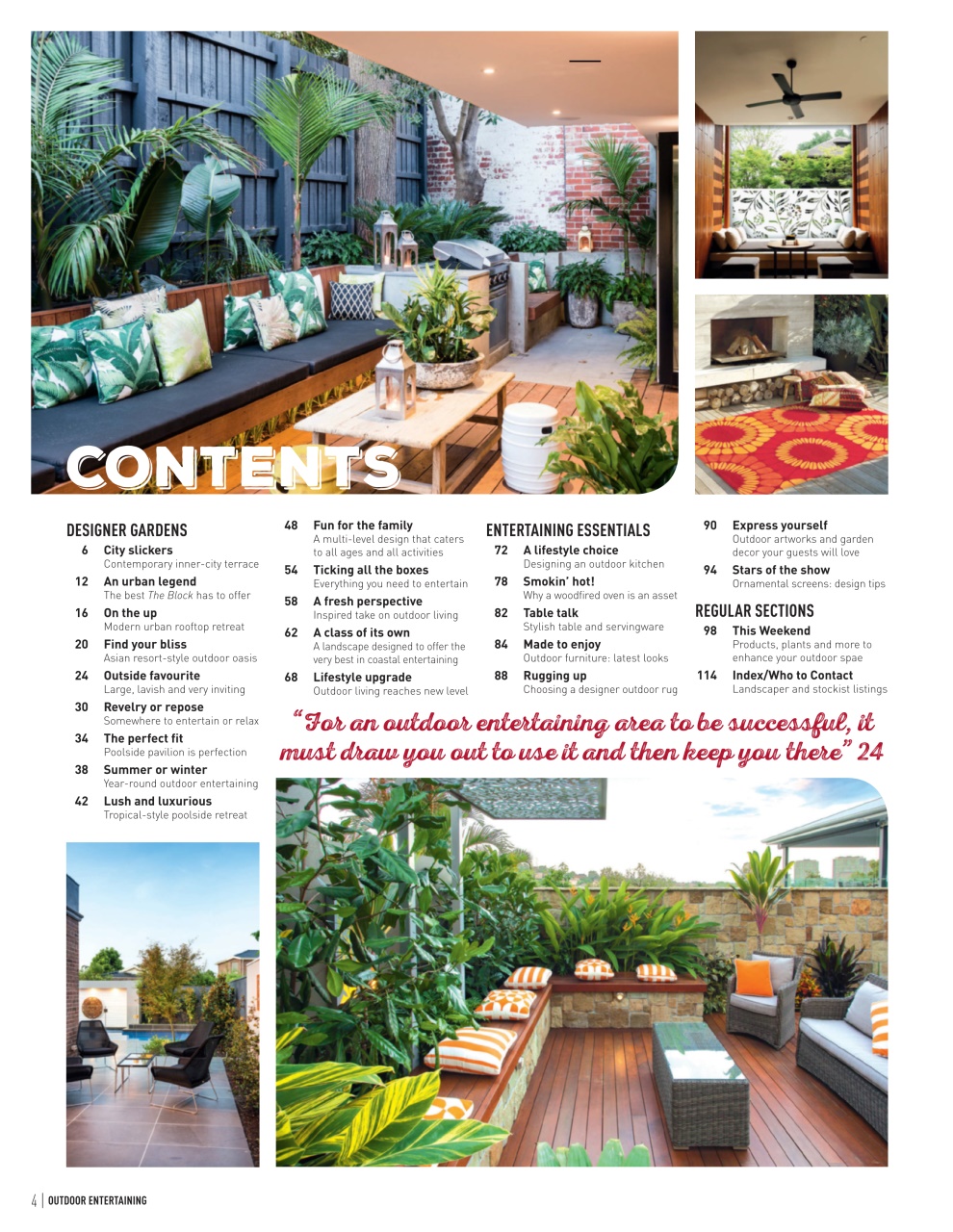 Backyard & Outdoor Living Preview Pages