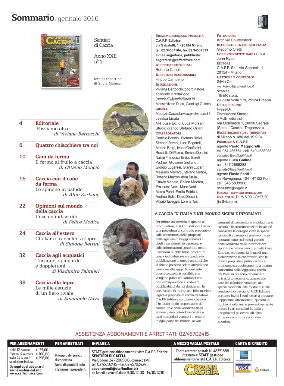 SENTIERI DI CACCIA Preview Pages