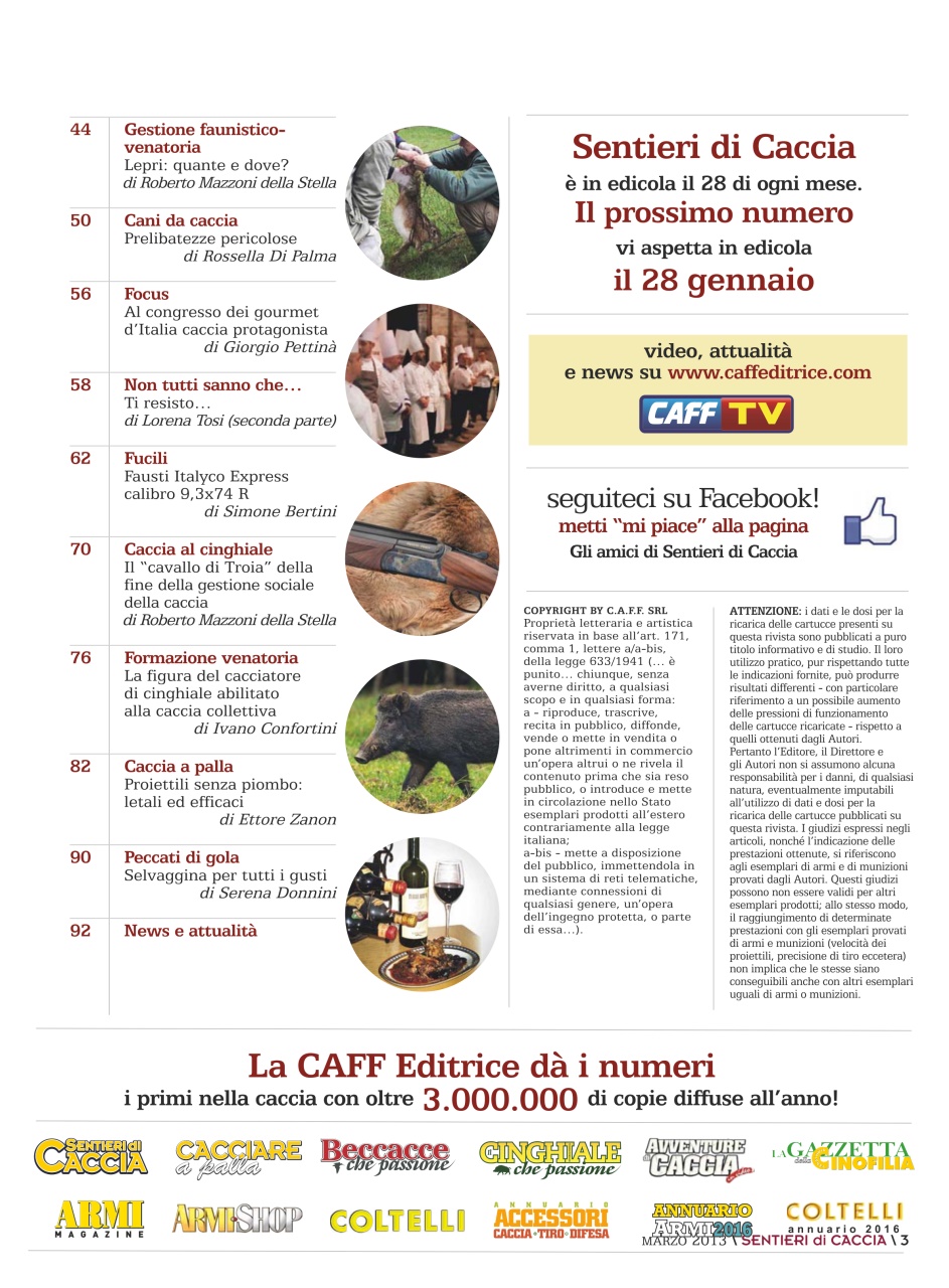SENTIERI DI CACCIA Preview Pages